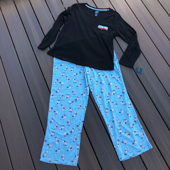 laura ashley scottie pajamas